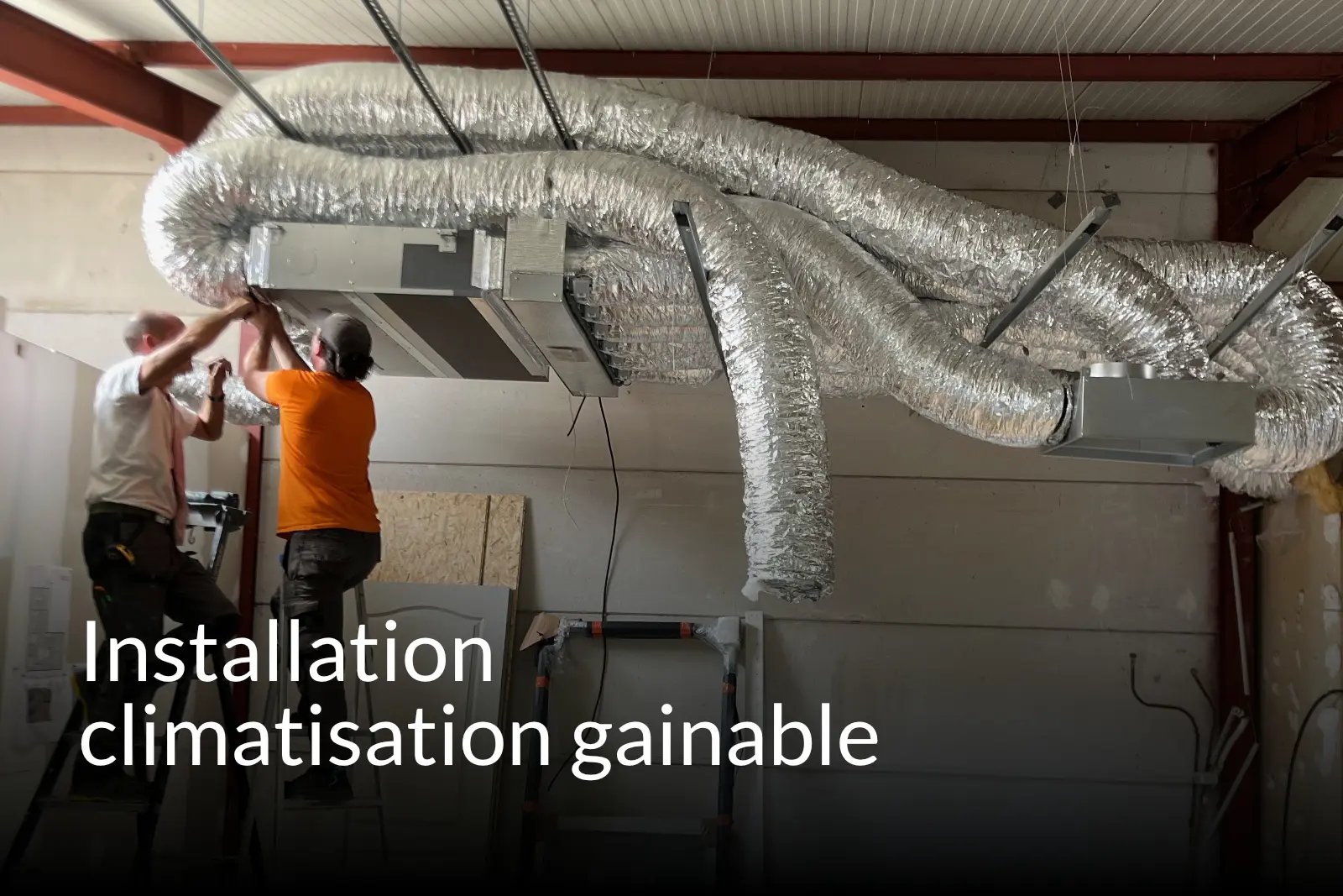 9 installation climatisation gainable — LUMYCOM