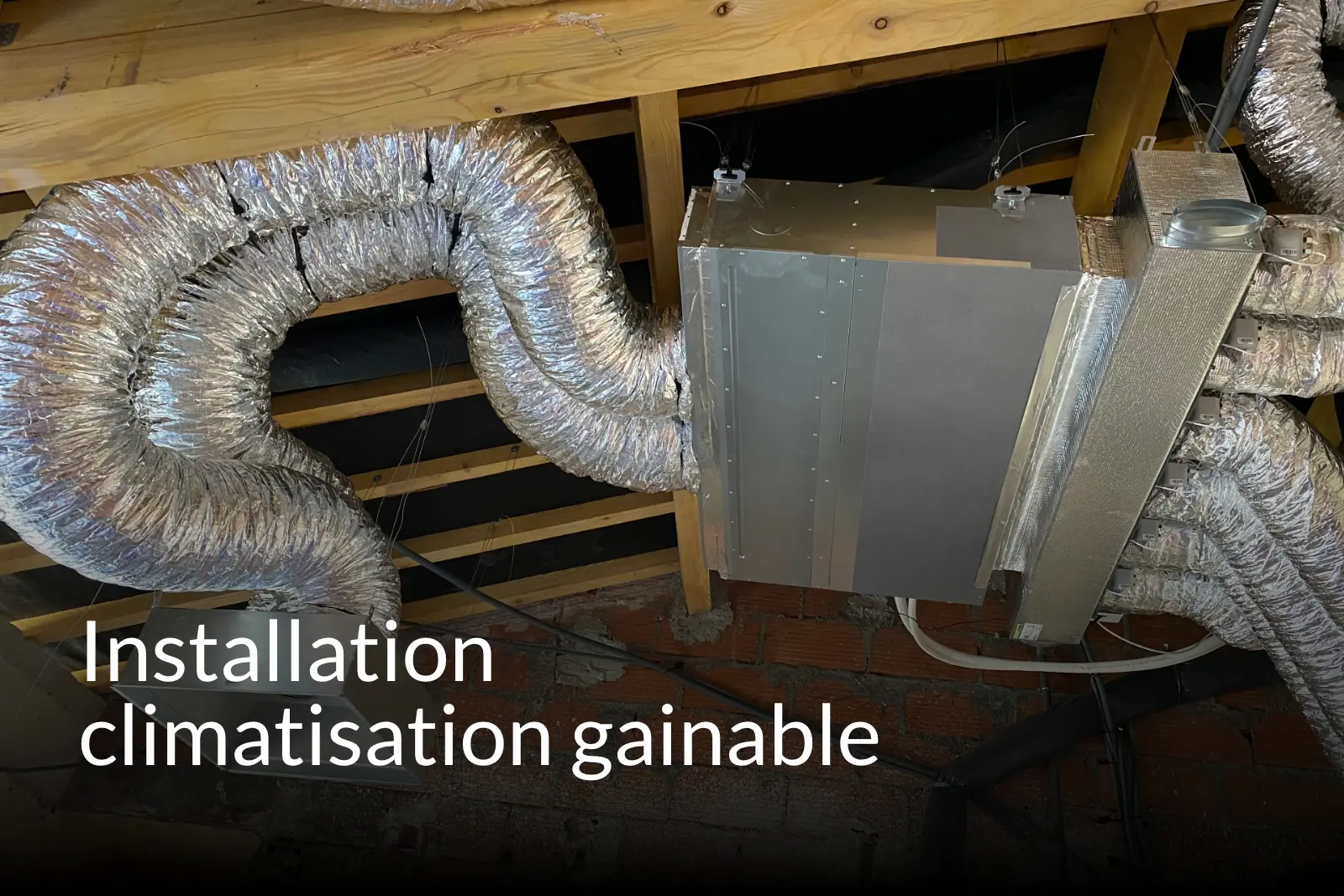 9 installation climatisation gainable — LUMYCOM