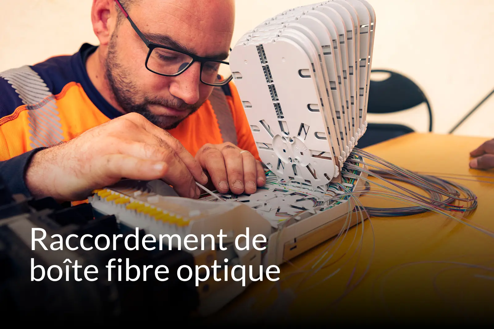 14 raccordement de boitier fibre optique — LUMYCOM